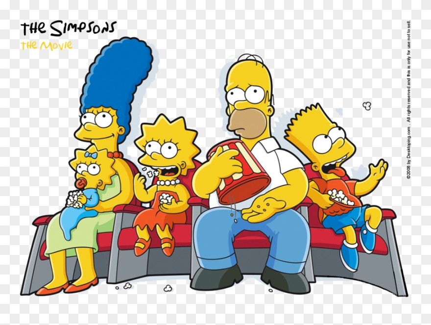 The Simpsons Transparent Png - Transparent Background The Simpsons Clipart