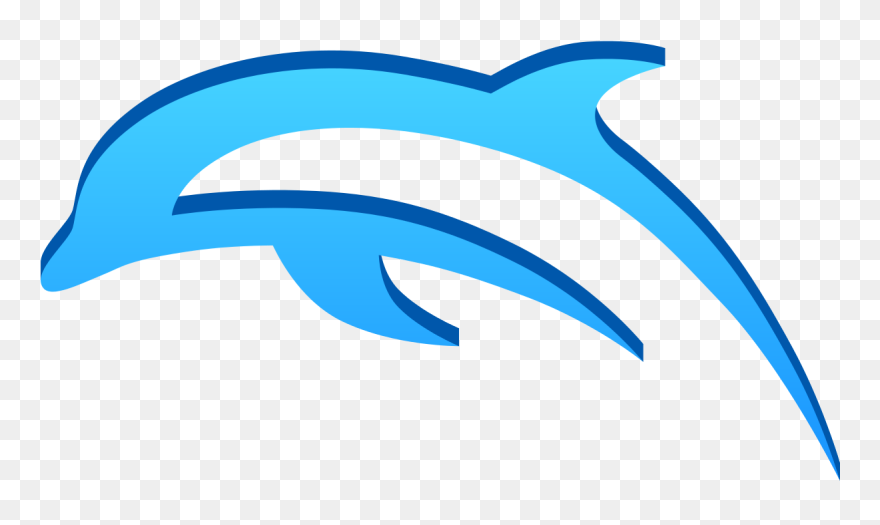 Clip Art Dolphin - Dolphin Emulator Icon - Png Download