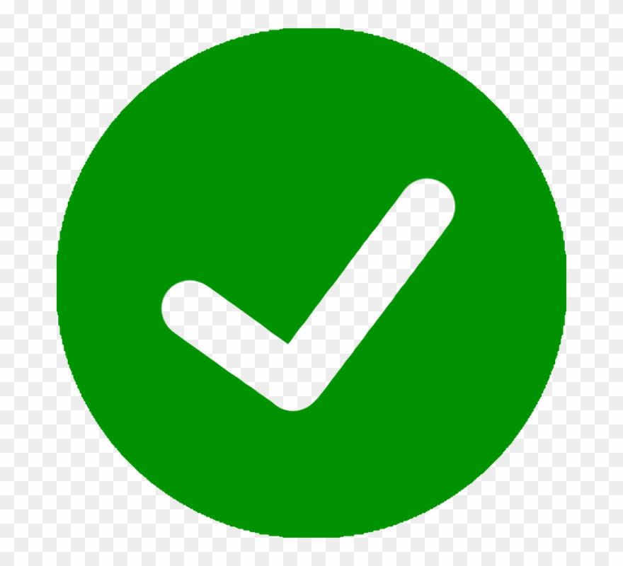 Check Sign 23, Buy Clip Art - Check Mark Circle Icon - Png Download