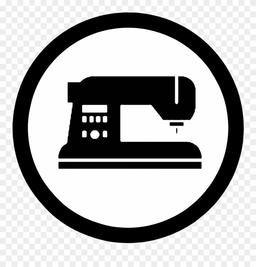 Learn To Use A Sewing Machine - Sewing Clipart