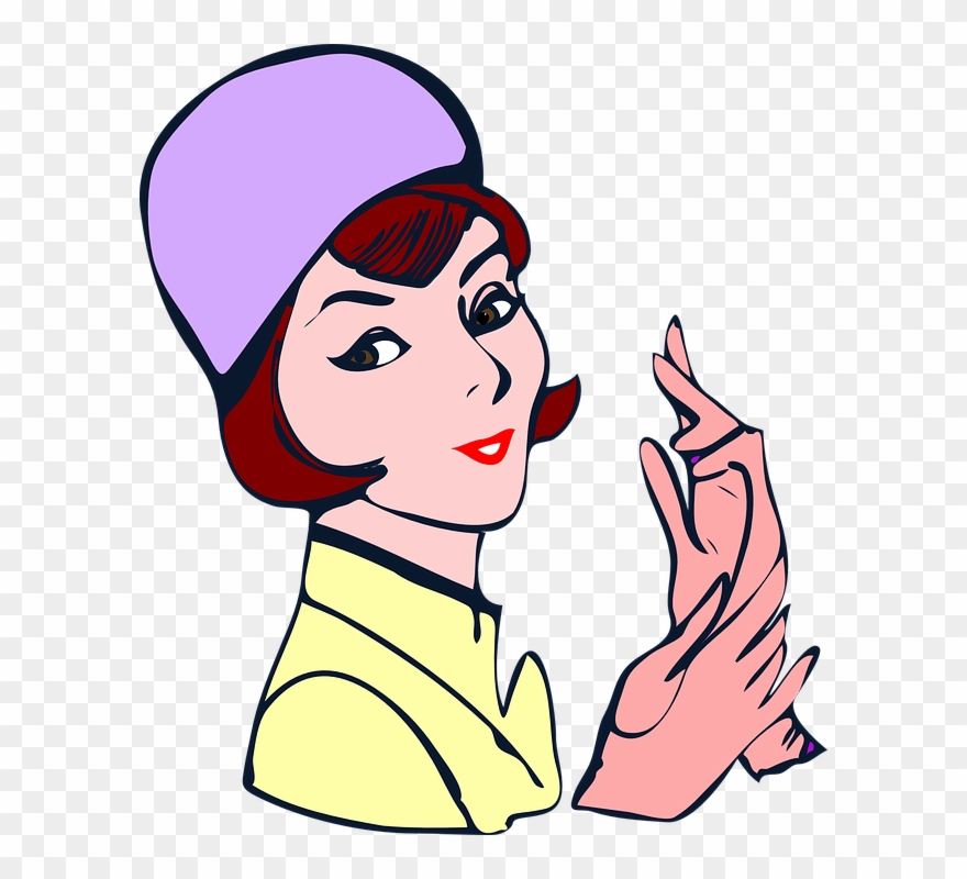 Pretty Lady Clipart 2, Buy Clip Art - Clipart Lady - Png Download