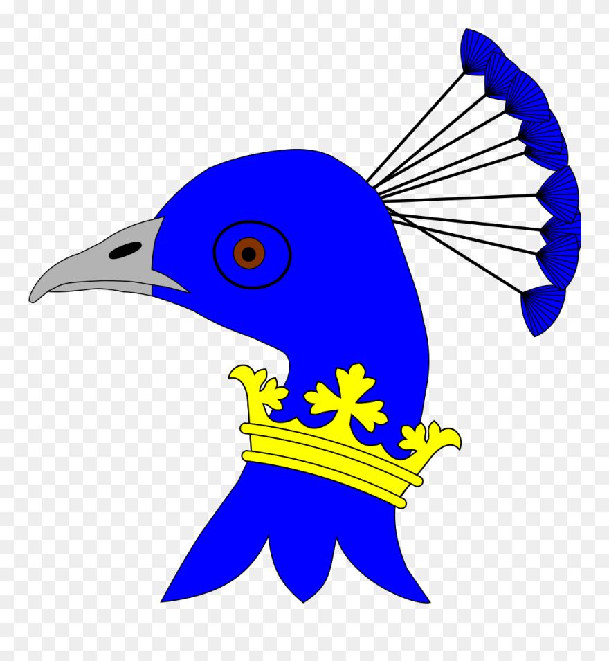Cartoon Blue Jay 20, Buy Clip Art - Peacock Blue Clip Art - Png Download