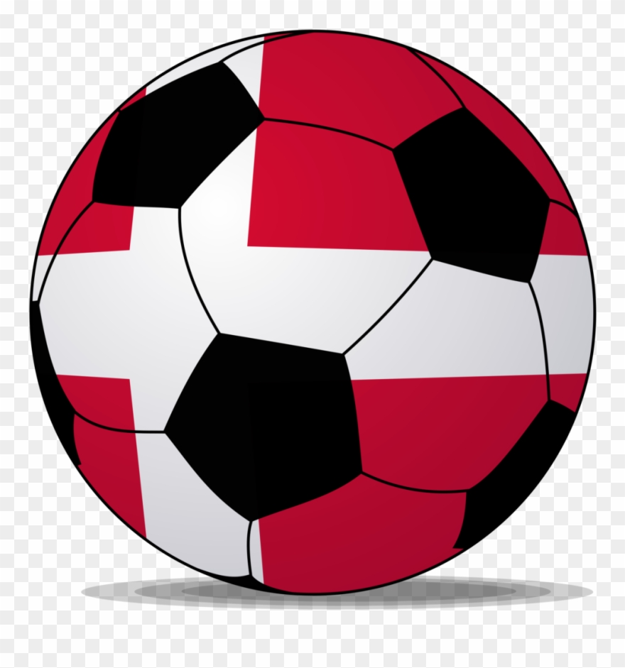 Flag Football Clipart 5, Buy Clip Art - Classic Soccer Ball Drawing - Png Download