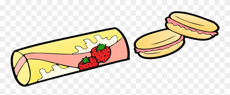 Healthy Food Cartoon 29, Buy Clip Art - Strawberry Snack Clipart - Png Download