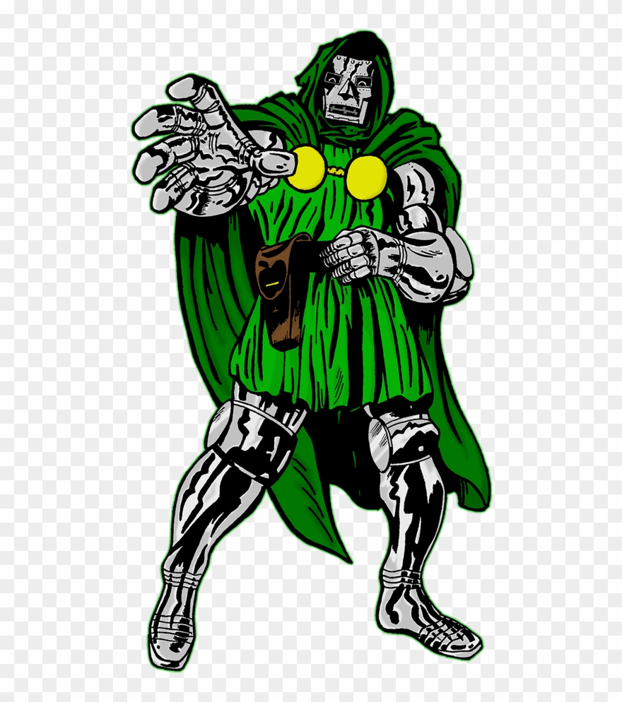 The Joker Is A Homicidal Maniac And The Archenemy Of - Doctor Doom Jack Kirby Clipart
