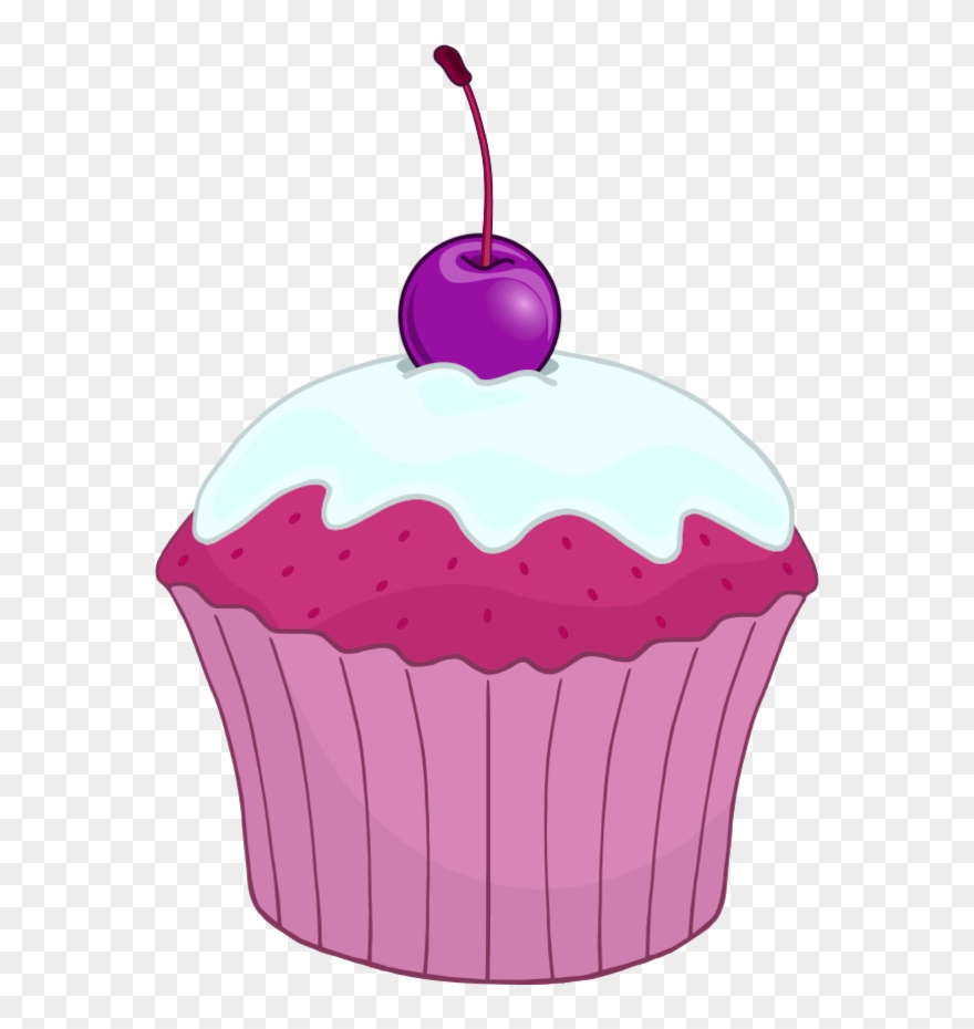 Cake Vector Clip Art Library - Muffin Clipart - Png Download