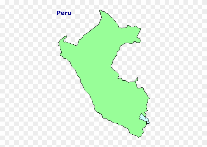 Map Of Peru - Peru Map Vector Free Clipart