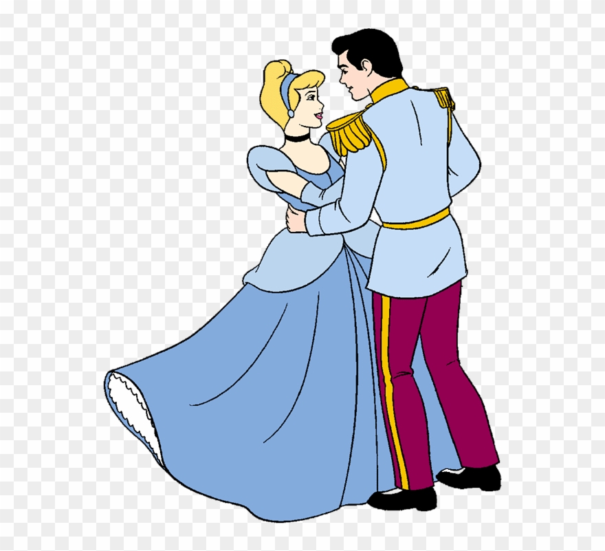 Cinderella And Prince Charming Clip Art Disney Clip - Clip Art Cinderella Prince - Png Download ...
