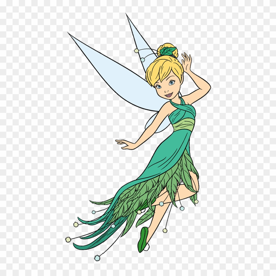 Disney Fairies' Tinker Bell Clip Art Disney Clip Art - Tinkerbell Redesign - Png Download