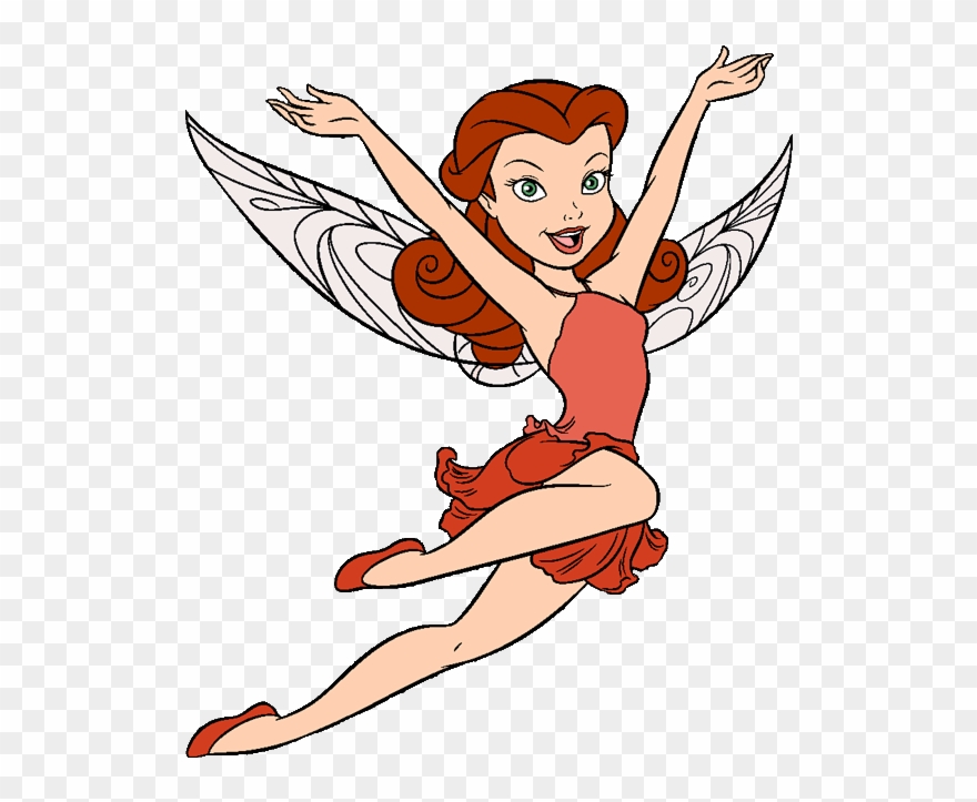 Disney Fairies' Rosetta Clip Art Disney Clip Art Galore - Desenhos Do Fada Da Disney - Png Download