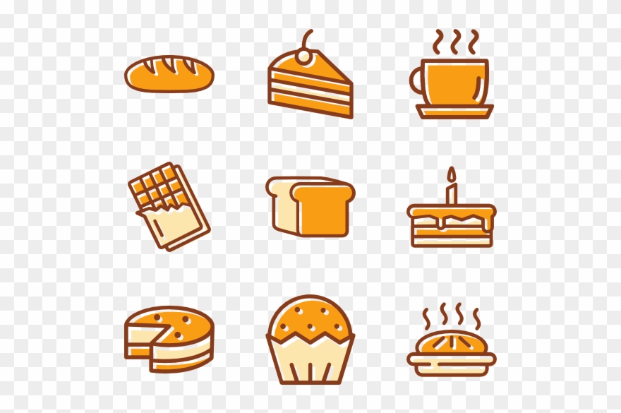 Cake And Bakery - Icon Clipart