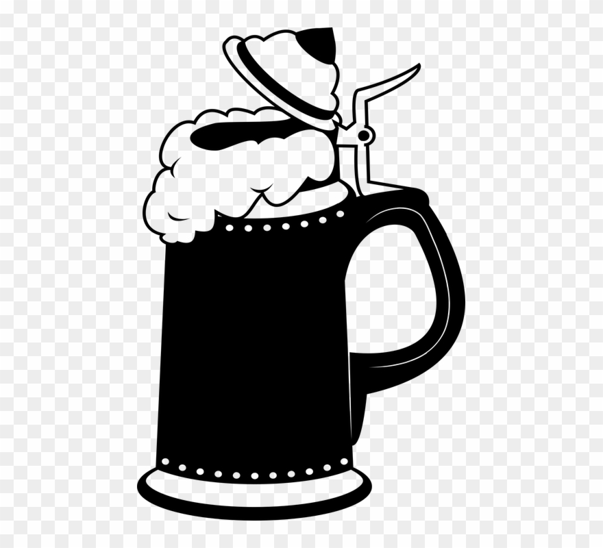 Beer Mug Clipart 7, Buy Clip Art - German Beer Stein Clipart - Png Download