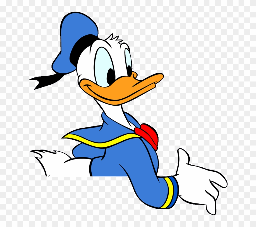 Clip Art Donald Hat Free Images Aycxd - Walt Disney Cartoon Characters - Png Download