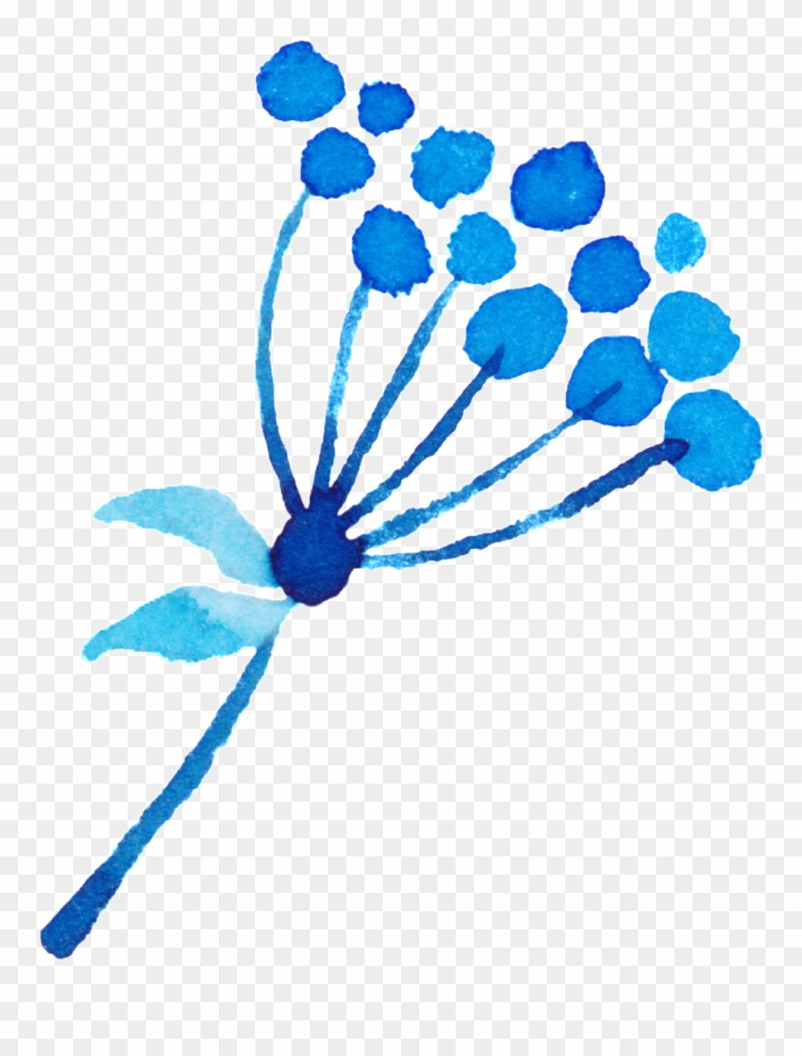 This Backgrounds Is Romantic Hand-painted Flower Decoration - Romance Film Clipart