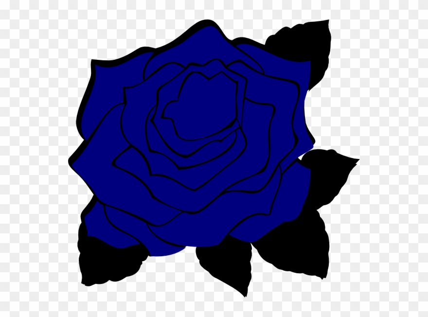 How To Set Use Blue Rose Svg Vector Clipart