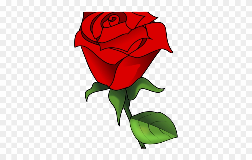 Red Rose Clipart Real - Rose Clip Art - Png Download