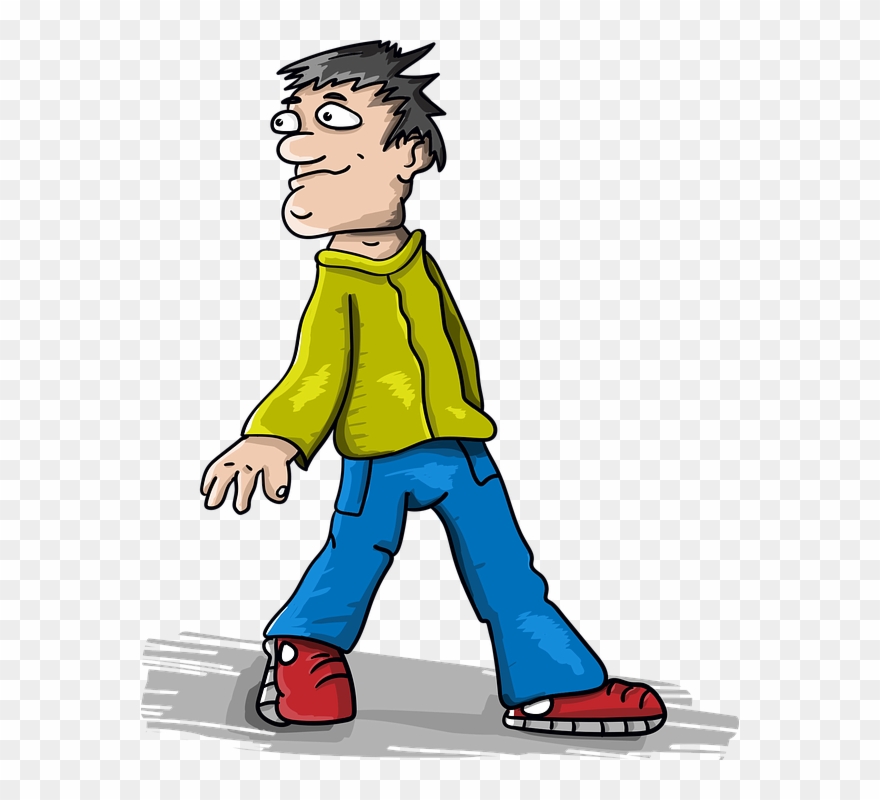 Black Cartoon Man Transparent 9, Buy Clip Art - Stock.xchng - Png Download