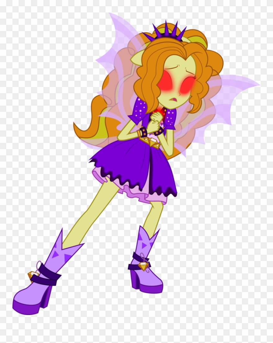 Transparent Download Adagio Dazzle Artist - My Little Pony Adagio Dazzle With Red Eyes Clipart