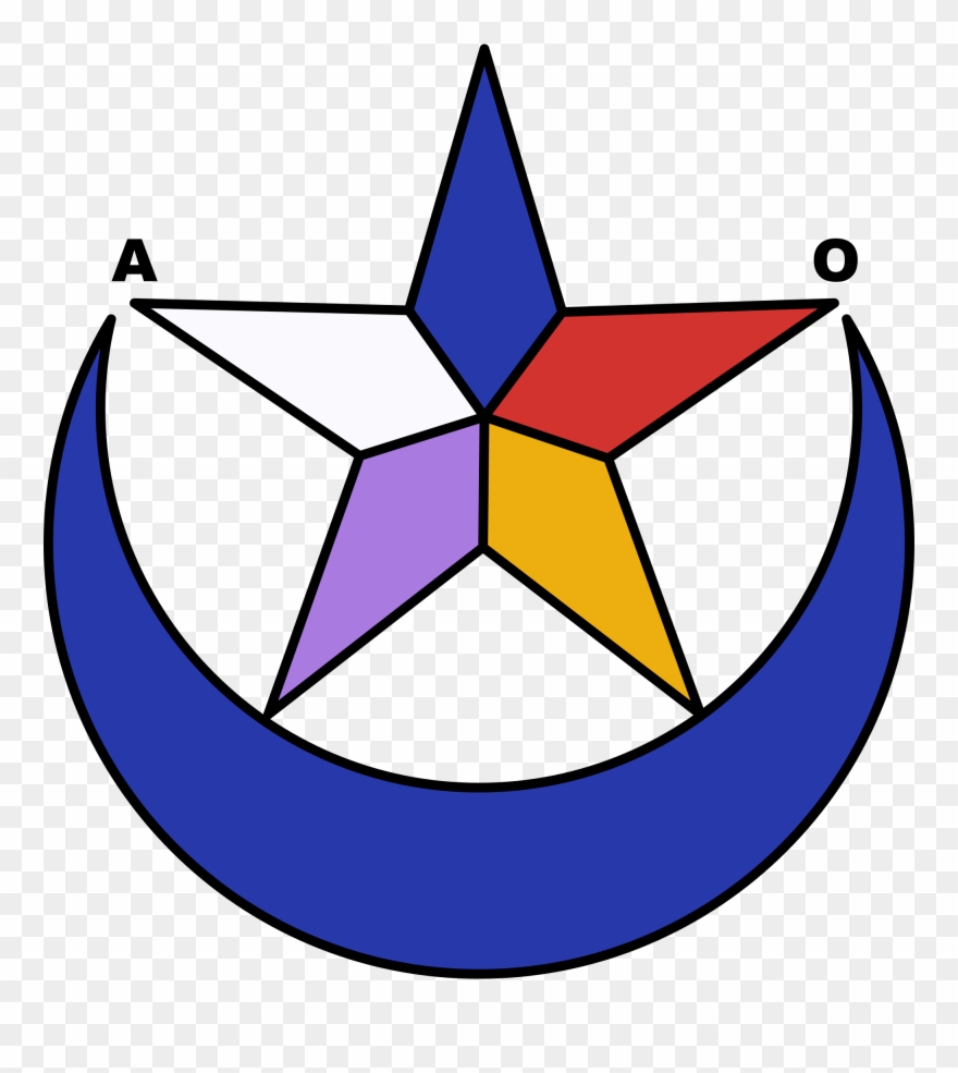 Moon And Stars Clipart Moon And Stars Clipart 5115391 - Ratana Religion - Png Download