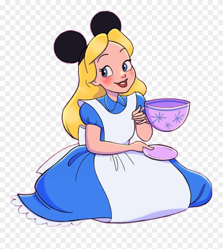 Image Royalty Free Library Aliceinwonderland Mickeyears - Disney Princesses Wearing Mickey Mouse Hats Clipart