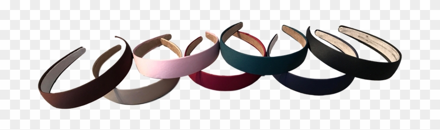 Satin Covered 1" Headband W/moleskin - Satin Clipart