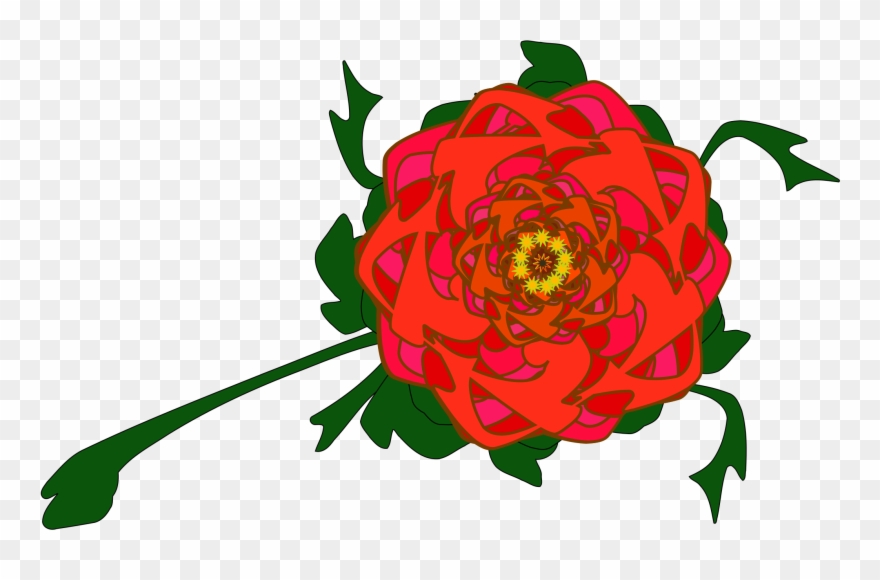 Abstract Flower Clipart