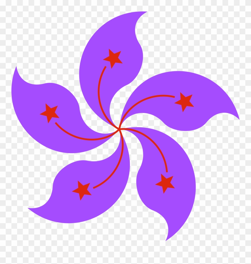 Download Big Image Hong Kong Flower Logo Clipart (1313405) PinClipart