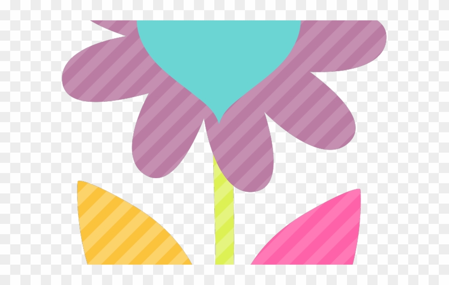 Pink Flower Clipart Colorful Flower - Flor Jardim Encantado Png Transparent Png