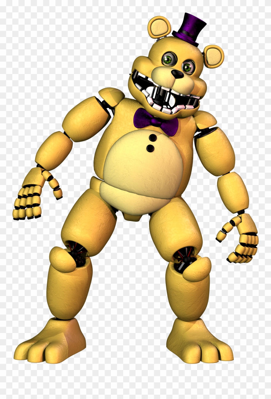 Modelfredbear But He's Based On A Dream I Had 2 Nights - Digital Art Clipart