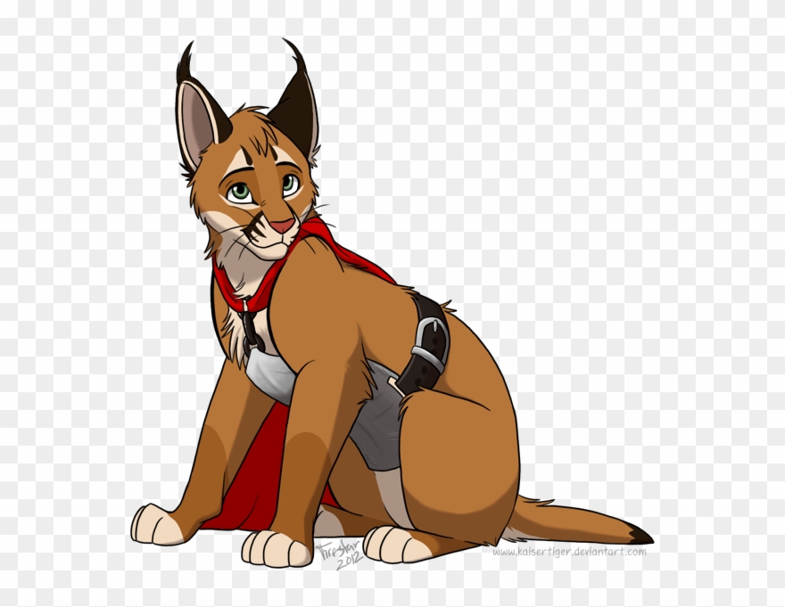 Love Me - Caracal Fursona Clipart