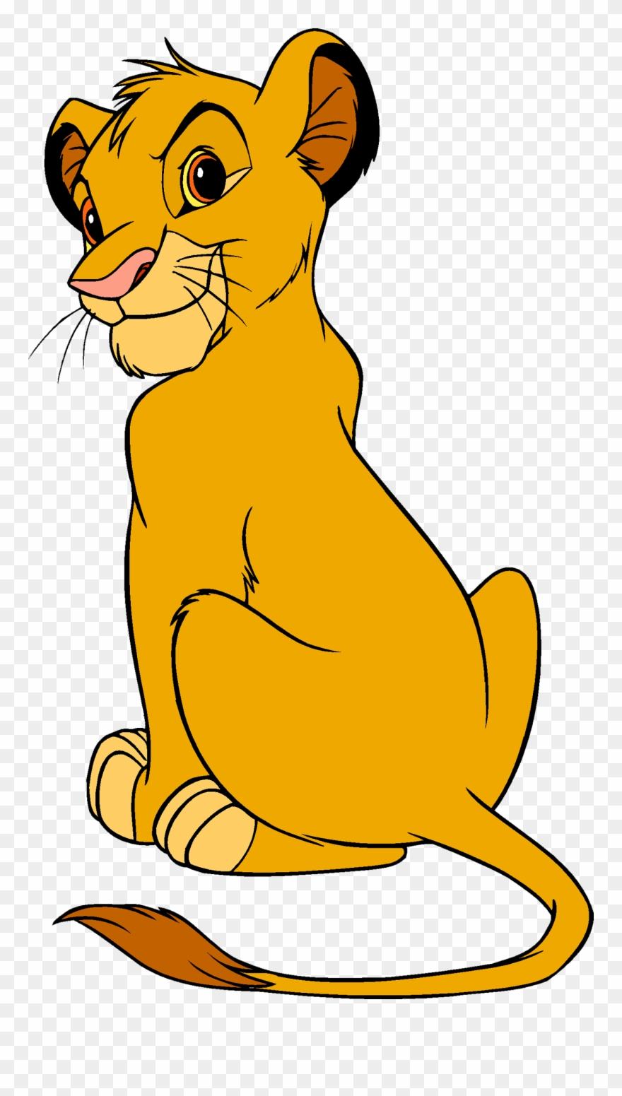Disney Pins, Walt Disney, Disney Fanatic, Animated - Lion King Simba Cub Clipart