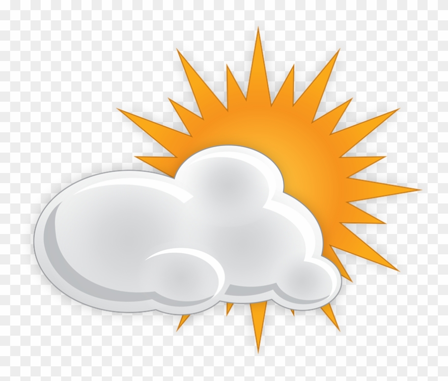 Sun And Clouds Clipart 11, Buy Clip Art - Sun Jpg - Png Download