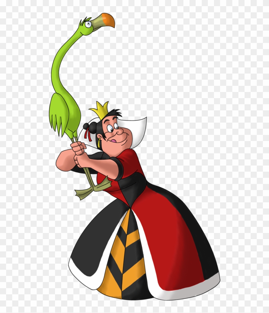 Png Freeuse Stock Disney Villain October The Queen - Alice In Wonderland Queen Disney Clipart