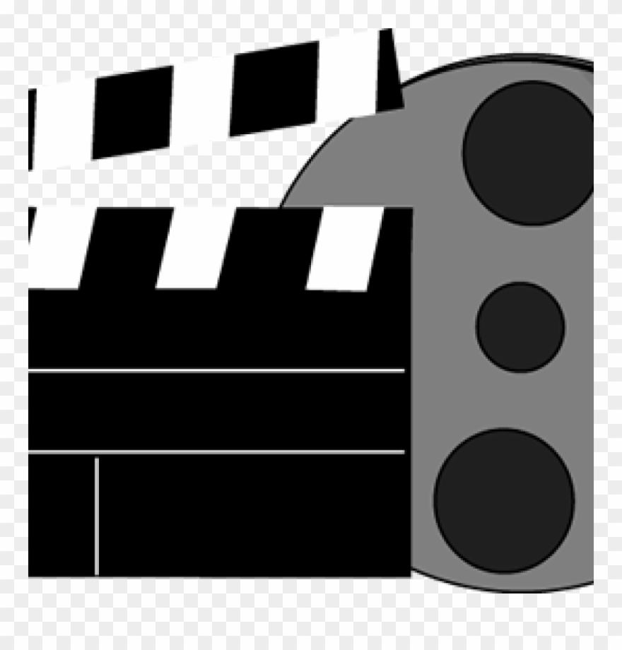 Movie Film Clip Art Movies Clipart Free Download On - Png Download
