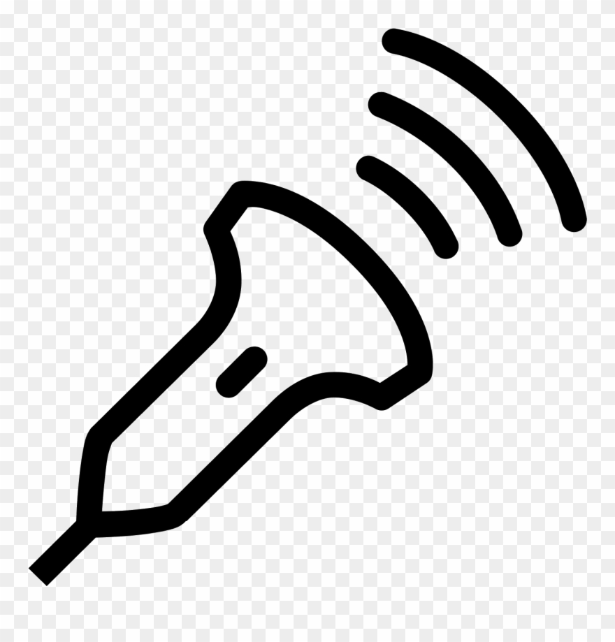 Ultraschall Icon - Ultrasound Icon Clipart