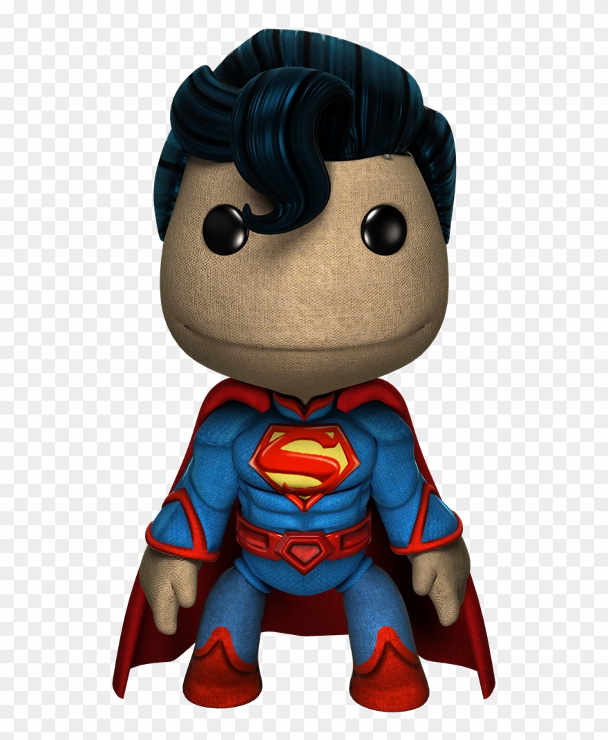 Superman - Little Big Planet 3 Dc Costumes Clipart