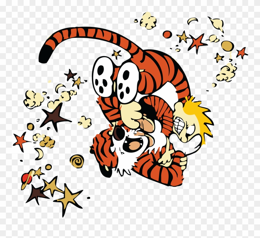 Calvin And Hobbes Lassi Ja Leevi Pinterest - Calvin And Hobbes Png Clipart