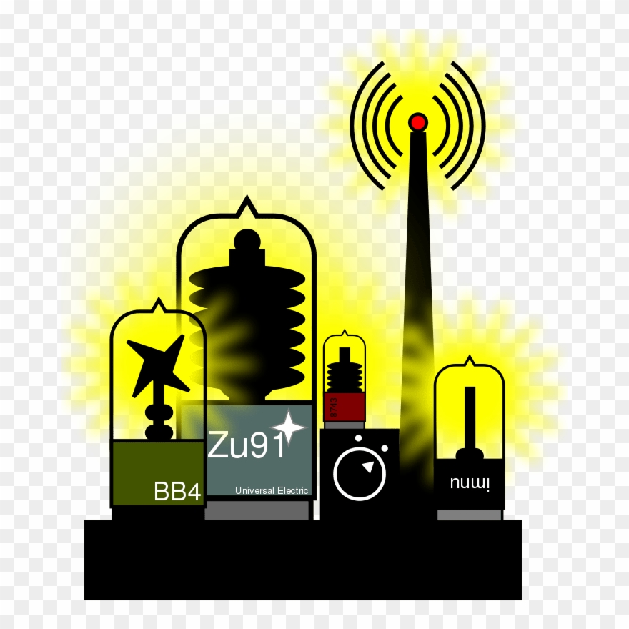For Ham Radio Geeks, Contact With Space Station Is - Vacuum Tube Clipart