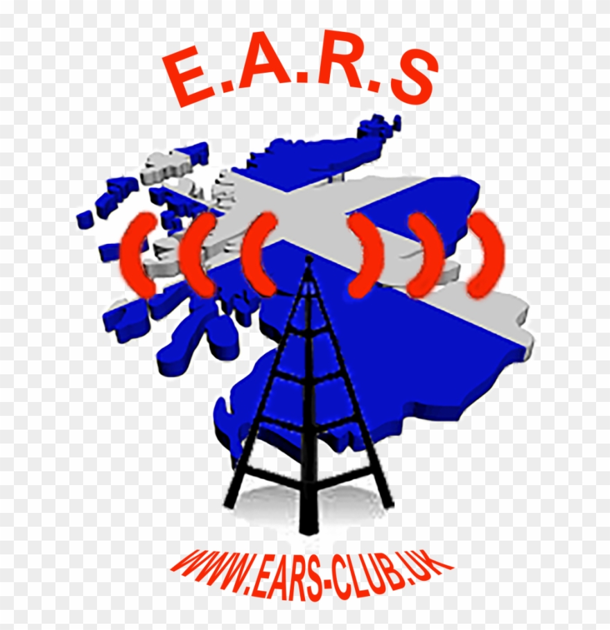 Club Members Call Signs - Scotland Flag Map Clipart