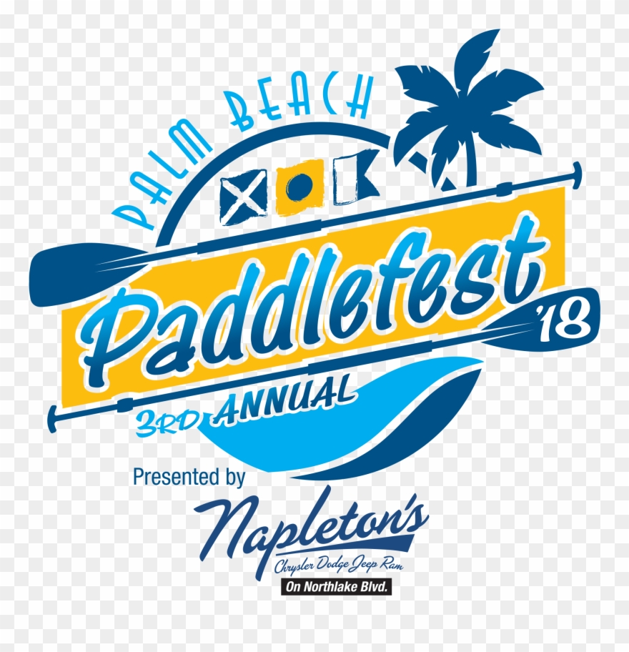 Palm Beach Paddlefest - Palm Beach Paddlefest 2019 Clipart