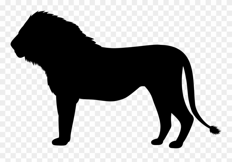 Silhouette Dog Transparent Background Clipart