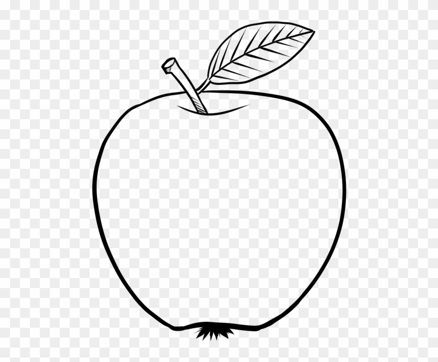 Similar Images For Apple Leaf Template - Apple For Drawing Clipart