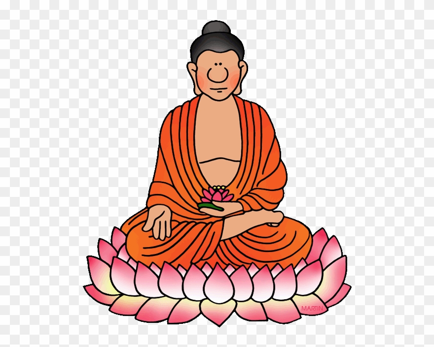 Jpg Library Stock Clip Art By Phillip - Gautama Buddha - Png Download