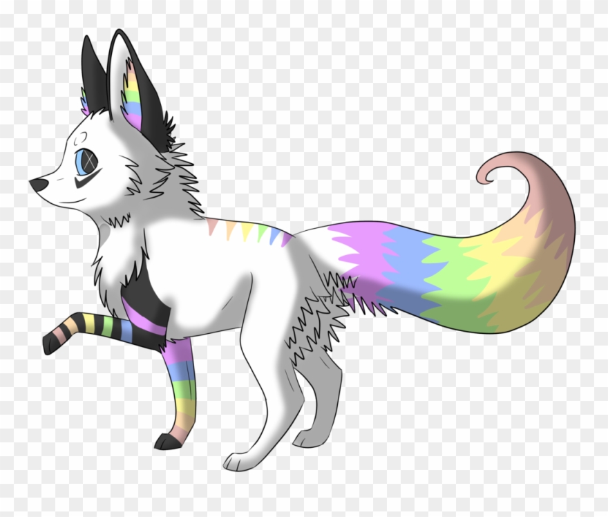 Fennec Fox Clipart Female Fox - Fennec Fox Cartoon Drawings - Png Download