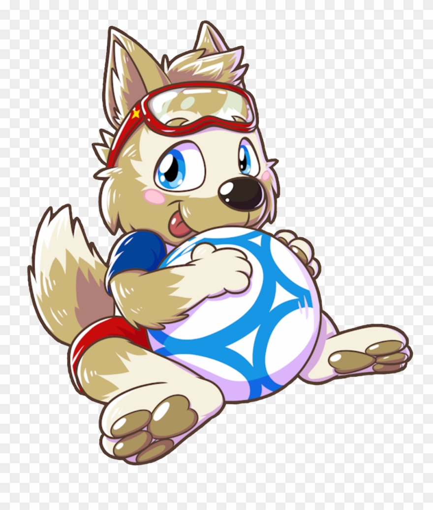 Worldcup Worldcup2018 Wolf Zabivaka Mascot Scworldfoot - Zabivaka Fanart Clipart