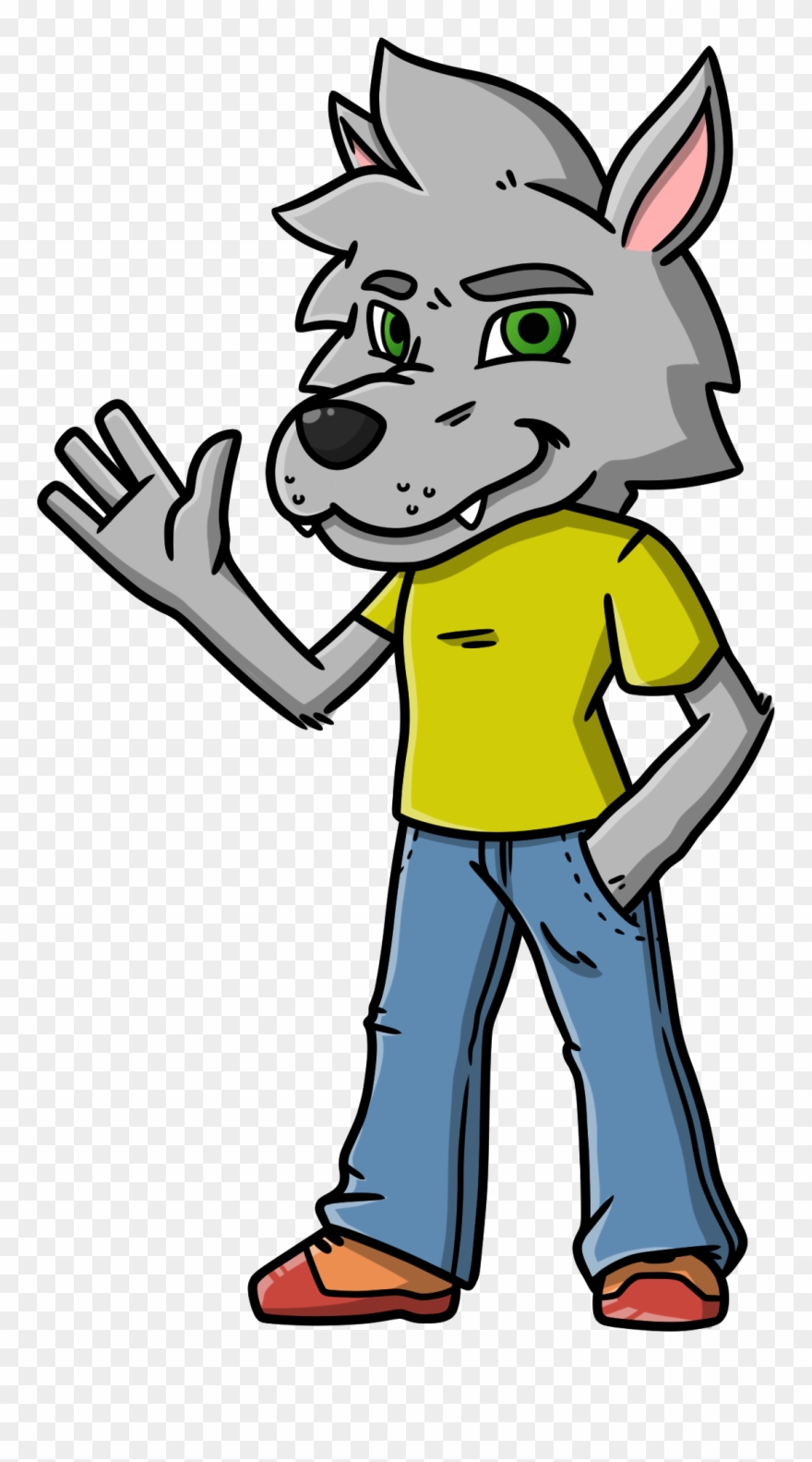 Often, We Judge The Caliber Of People By The Company - Wolf Clipart