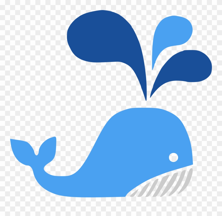 The Wolf Of Crypto Whale Logo - Drawing Clipart