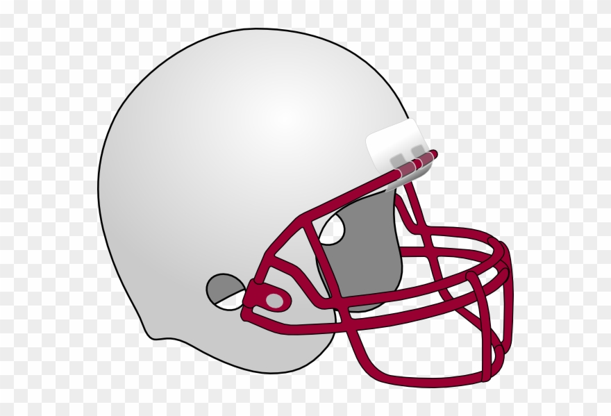 Wolves Clip Art At Clker - Red Football Helmet Clipart - Png Download