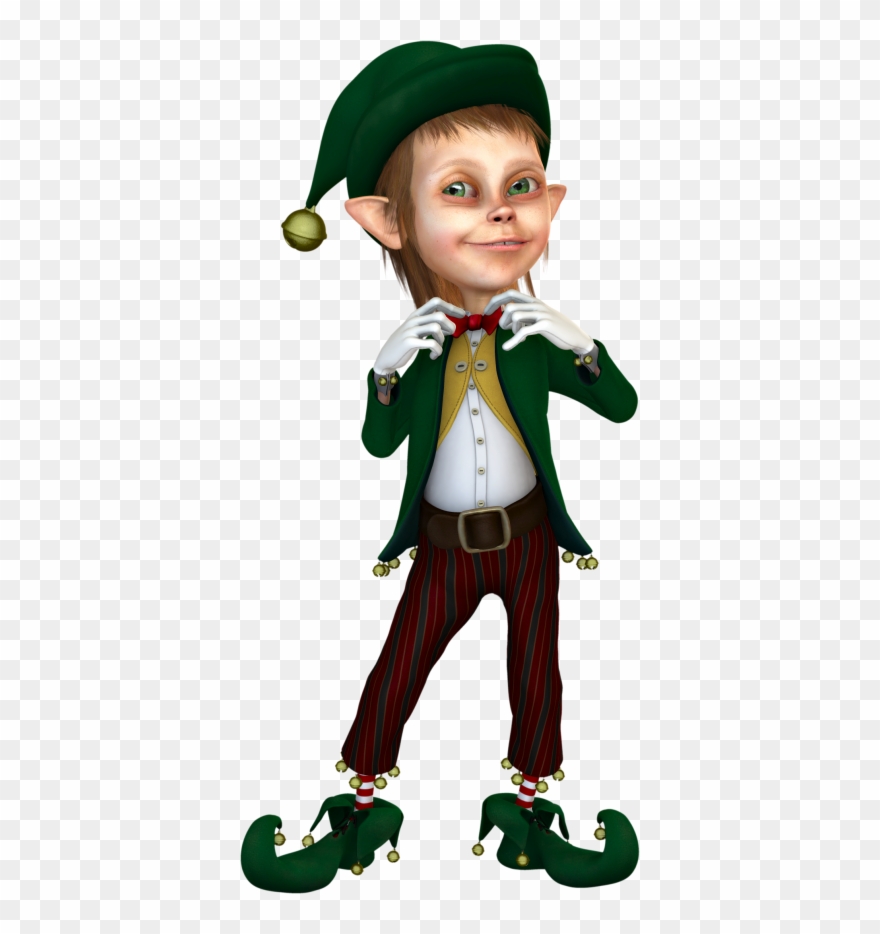 Clipartaz Free Collection D - Elf Clipart Transparent Background - Png Download