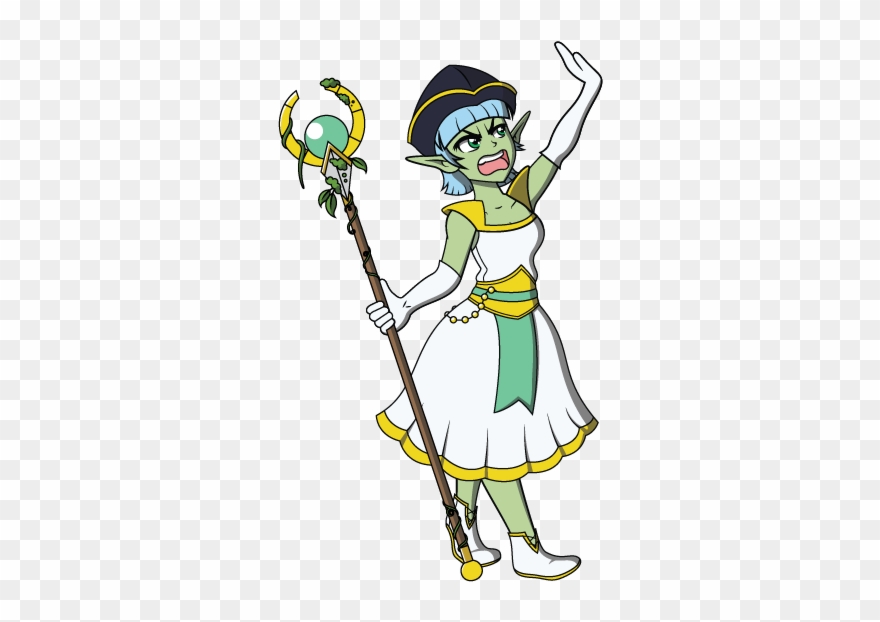 Half-elf • - Cryptofighters Clipart